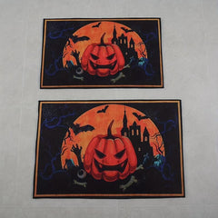 Halloween Door Mat Trick Or Treat Doormat Rubber Non Slip Backing Funny Rug
