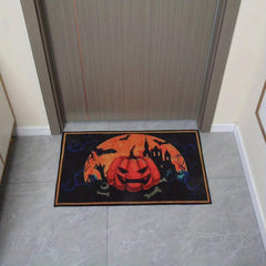 Halloween Door Mat Trick Or Treat Doormat Rubber Non Slip Backing Funny Rug