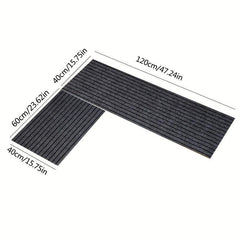 Striped Kitchen Mat Anti Slip Absorbent Bath Laundry Floor Mat