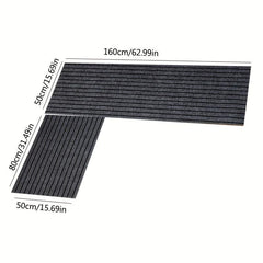 Striped Kitchen Mat Anti Slip Absorbent Bath Laundry Floor Mat