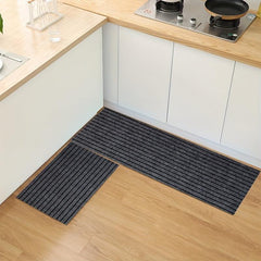 Striped Kitchen Mat Anti Slip Absorbent Bath Laundry Floor Mat