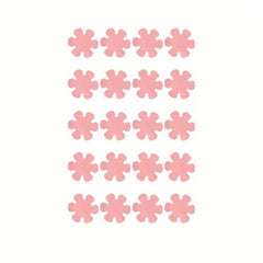 20pcs Flower Shaped Non-slip Shower Tread Sticker Set