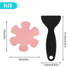 20pcs Flower Shaped Non-slip Shower Tread Sticker Set