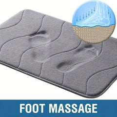 Soft Memory Foam Bath Mat Anti Slip Absorbent Machine Washable