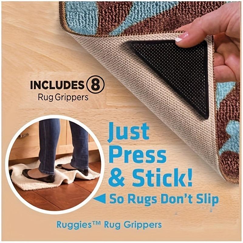 1pc Silicone Sticker Carpet Non slip Stickers Triangle Shaped Patches