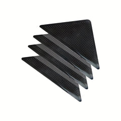 1pc Silicone Sticker Carpet Non slip Stickers Triangle Shaped Patches