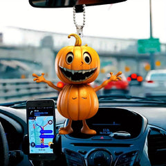 Halloween Pumpkin Man Car Pendant Keychain Home Decoration
