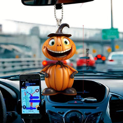 Halloween Pumpkin Man Car Pendant Keychain Home Decoration