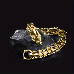 Dragon Head Bracelet Dragon Bone Bracelet Hip Hop Accessory