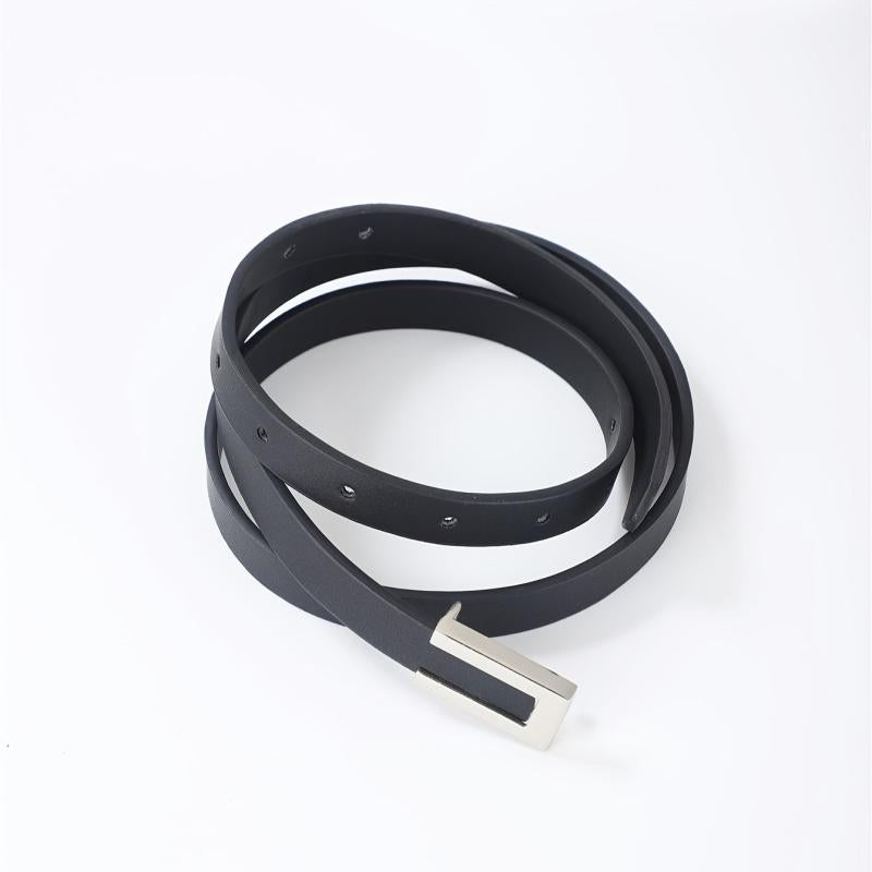 Men's Casual Square Buckle Belt Pants Jeans Belt