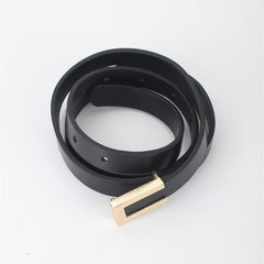 Men's Casual Square Buckle Belt Pants Jeans Belt