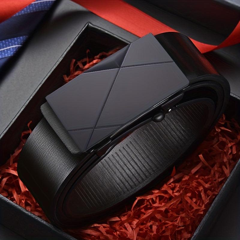Men's Automatic Buckle Business Pants Belt