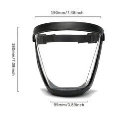 Transparent Safety Shield Kitchen Tools Splash Full Face Shield