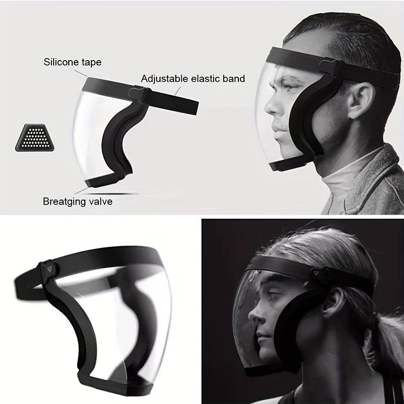 Transparent Safety Shield Kitchen Tools Splash Full Face Shield