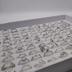 30pcs Vintage Gothic Style Party Jewelry Finger Rings Girl Gift
