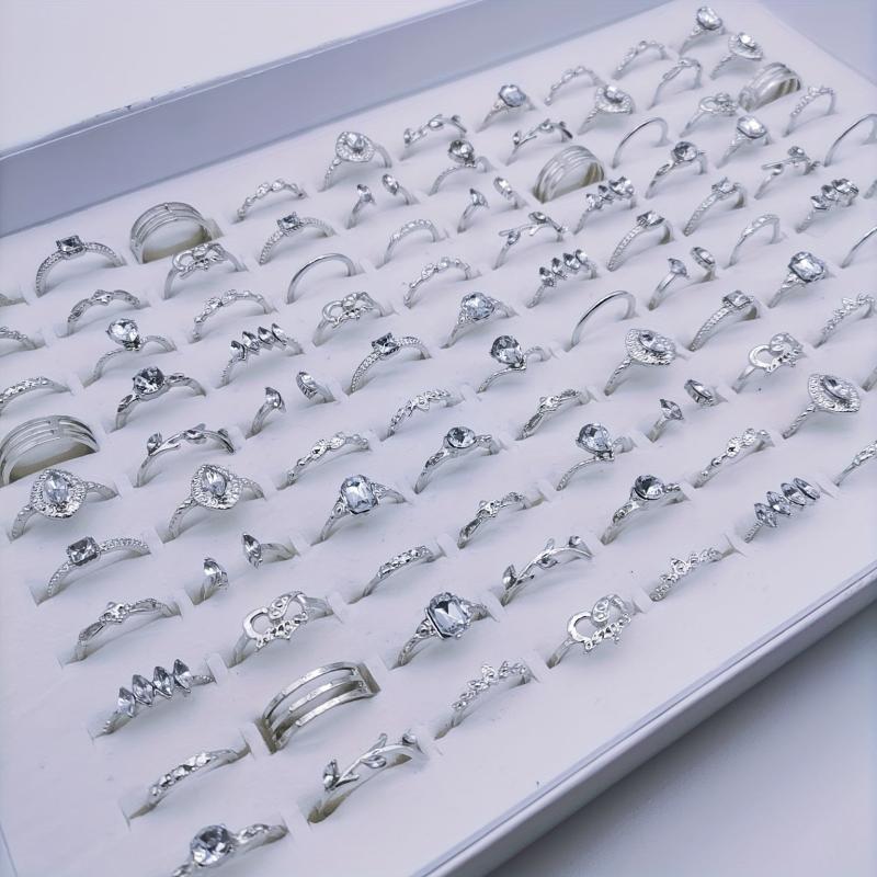 30pcs Vintage Gothic Style Party Jewelry Finger Rings Girl Gift