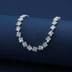 Flash Rhinestone Chain Bracelet Hand Accessory Wedding Banquet Jewelry