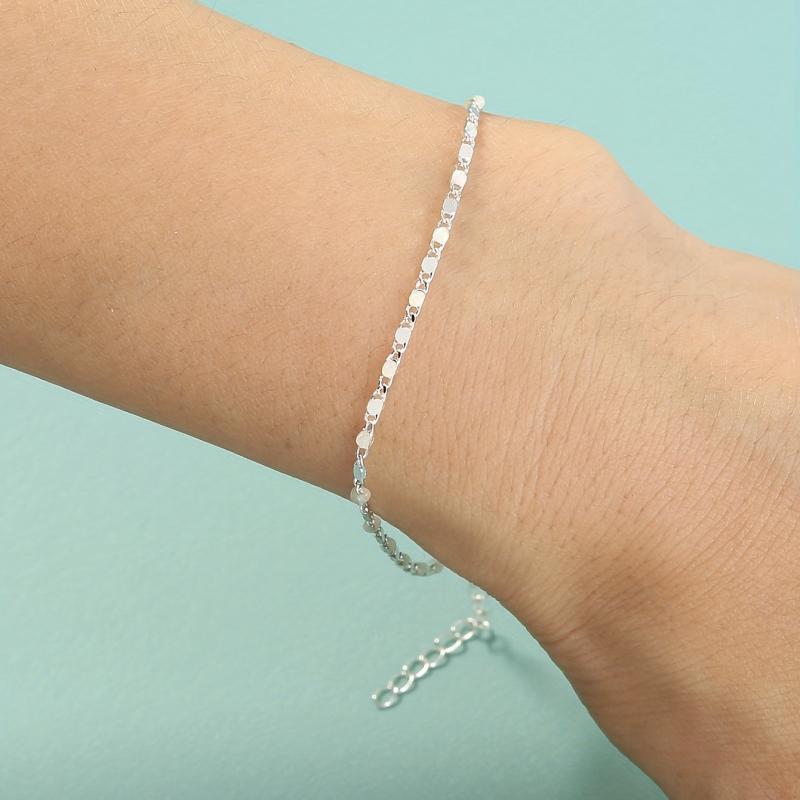 Luminous Beads Braided Bracelet Punk Style Hand Jewelry