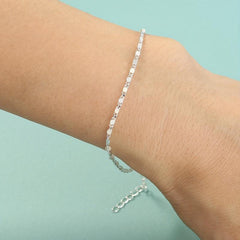 Luminous Beads Braided Bracelet Punk Style Hand Jewelry
