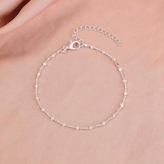 Luminous Beads Braided Bracelet Punk Style Hand Jewelry