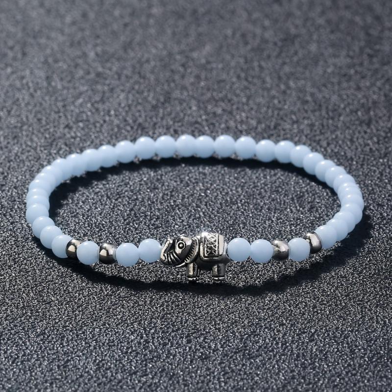 Luminous Beads Elephant Bracelet Elastic Stretch Hand Jewelry