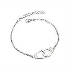 Vintage Style Handcuff Anklet Chain Bracelet for Women