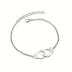 Vintage Style Handcuff Anklet Chain Bracelet for Women