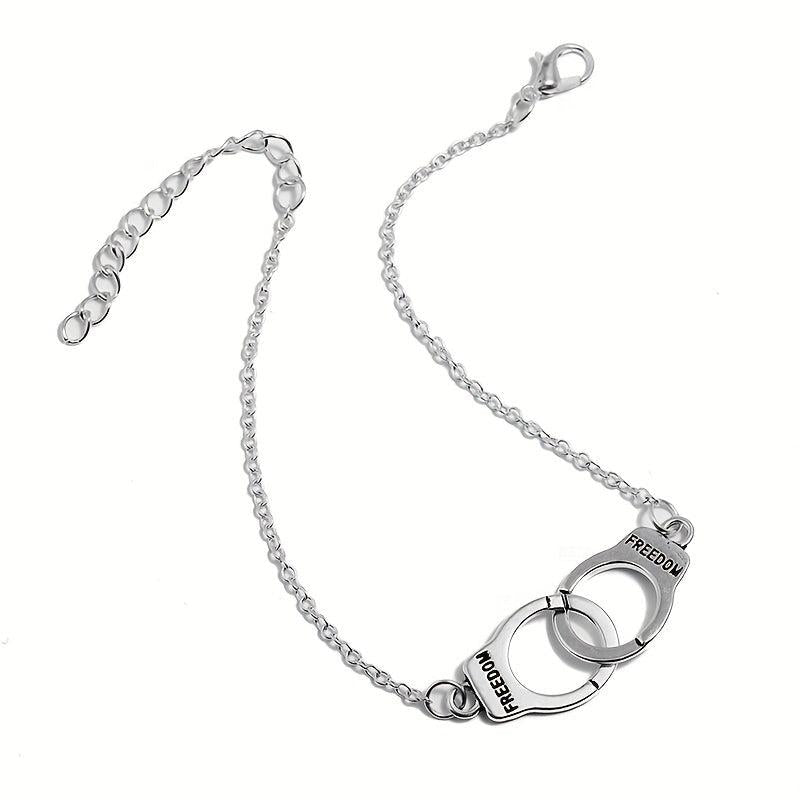 Vintage Style Handcuff Anklet Chain Bracelet for Women