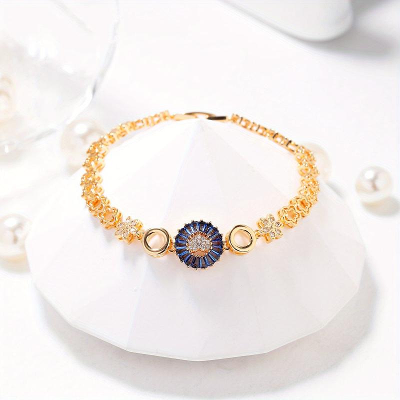 Zircon Adjustable Chain Bracelet for Women