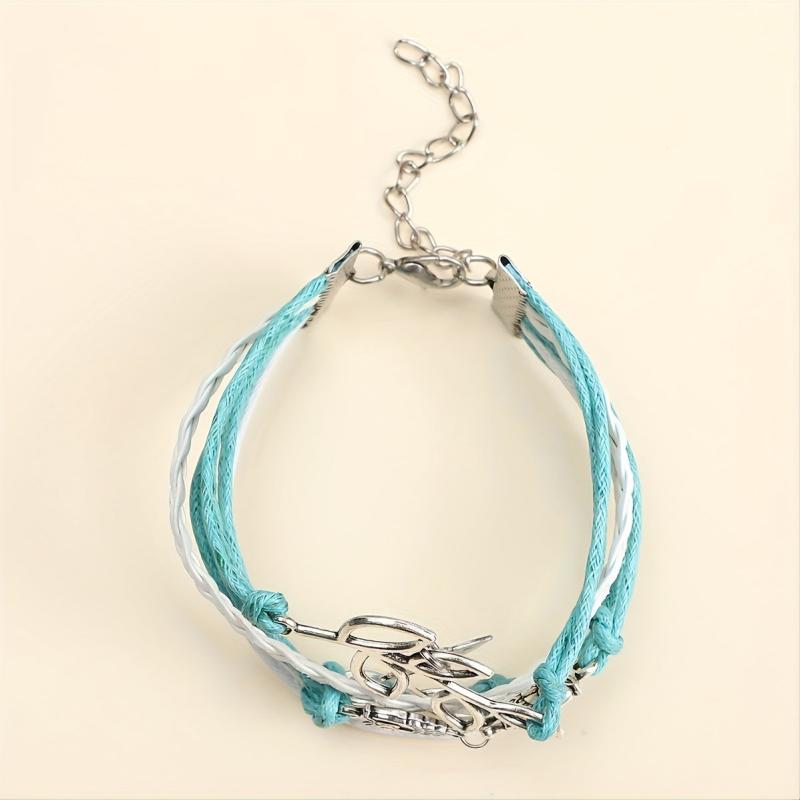 Vintage Style Braided Bracelet Set - Layered Wristband