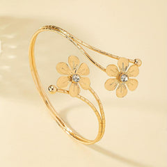 Charm Floral Geometric Vacation Style Bracelet Arm Ring