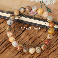 Crystal Healing Gemstone Beads Bracelet for Women
