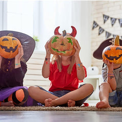 Halloween Party Favors Ghost Pumpkin Skull Cat Zipper Bracelets