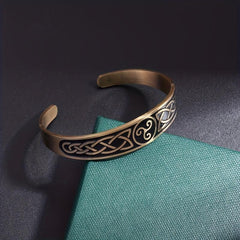 Stainless Steel Spinning Cuff Bangle Bracelet Holiday Gift Jewelry