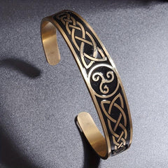 Stainless Steel Spinning Cuff Bangle Bracelet Holiday Gift Jewelry