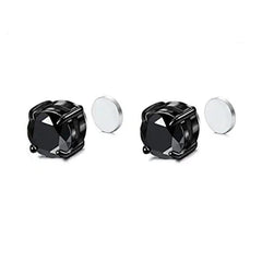 Clip On Earrings Round Shaped with Zircon Zinc Alloy Jewelry