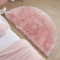 Soft Faux Sheepskin Fur Rug Modern Area Rugs Warm Wool Hairy Carpet