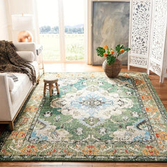Vintage Bohemian Sponge Floor Mat Kitchen Rug Absorbent Bath Mat