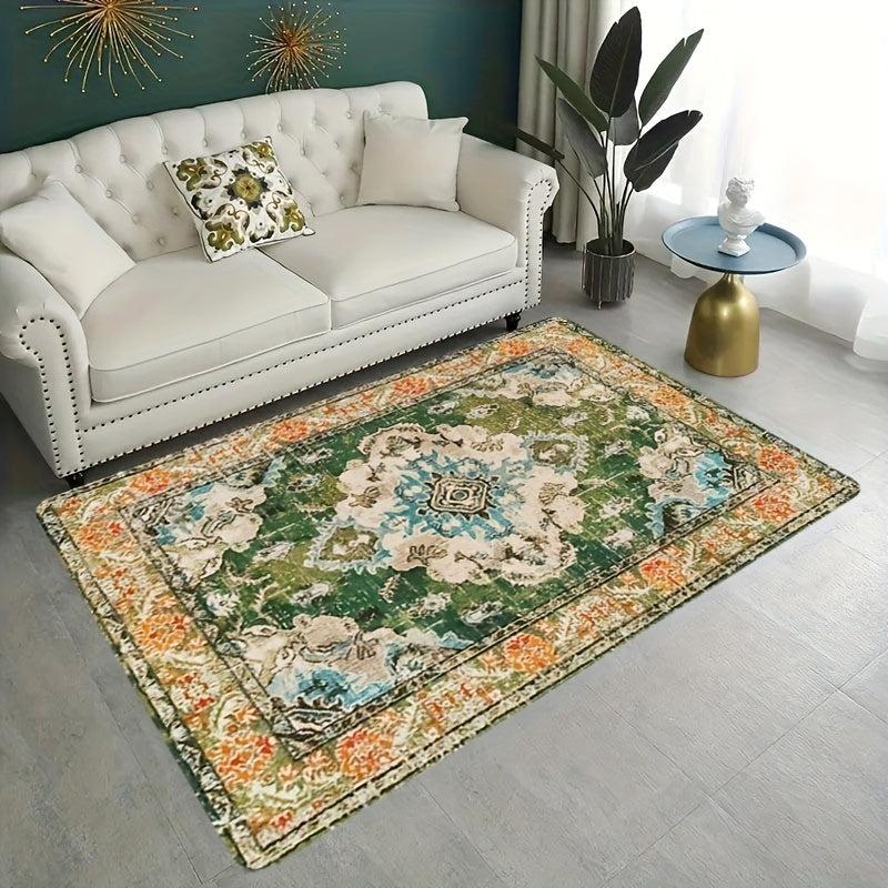 Vintage Bohemian Sponge Floor Mat Kitchen Rug Absorbent Bath Mat