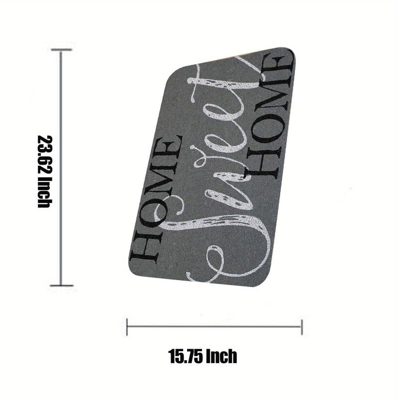 Welcome Door Mat Non slip Front Door Outdoor Indoor Entrance Mat