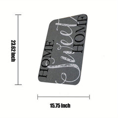 Welcome Door Mat Non slip Front Door Outdoor Indoor Entrance Mat