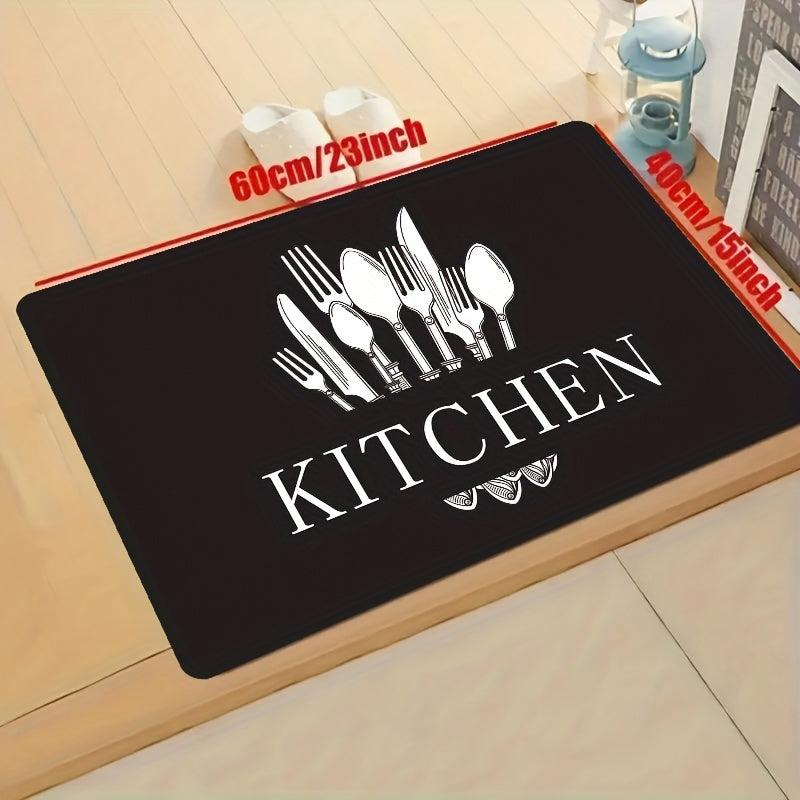 Soft Thickened Kitchen Mat Waterproof Runner Rug