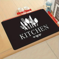 Soft Thickened Kitchen Mat Waterproof Runner Rug