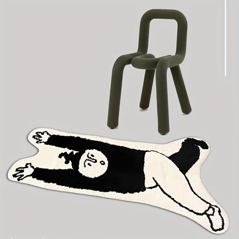 Cartoon Strip Sofa Floor Mat Funny Room Decor