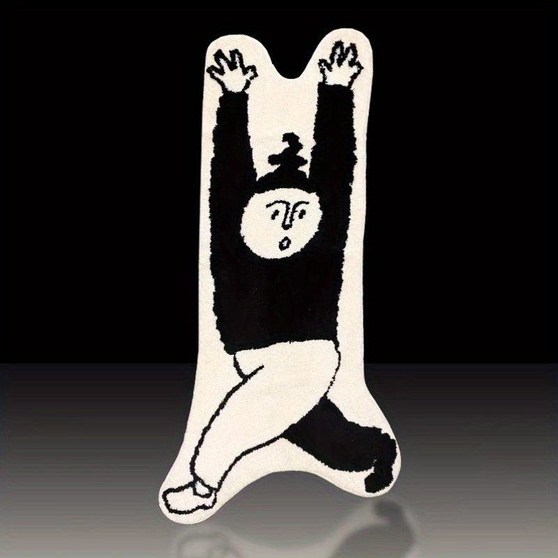 Cartoon Strip Sofa Floor Mat Funny Room Decor