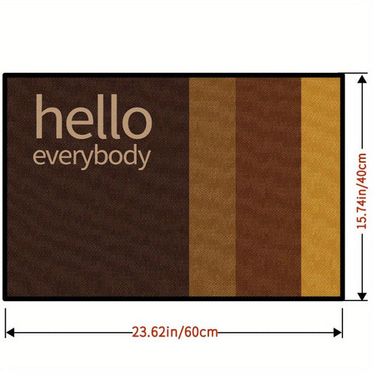Durable Indoor Doormat Non Slip Absorbent Entrance Rug