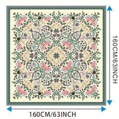 Boho Area Rugs Washable Non Slip Low Pile Carpet for Living Room Bedroom