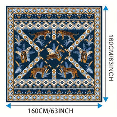 Boho Area Rugs Washable Non Slip Low Pile Carpet for Living Room Bedroom