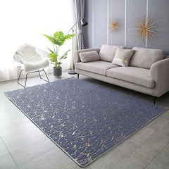Modern Stylish Area Rug Soft Non-slip Carpet for Living Room Bedroom