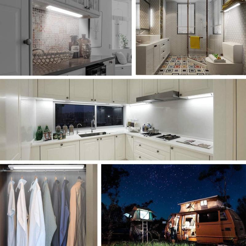 Motion Sensor Cabinet Light USB Rechargeable Closet Light Magnetic Detachable